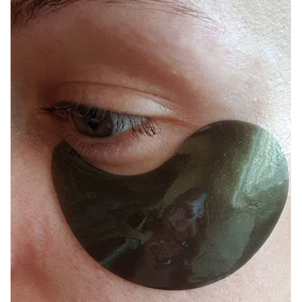 Гидрогелевые патчи для кожи под глазами с экстрактом черного жемчуга и золота Black Pearl Hydrogel Eye Patch, EYENLIP 60 шт.