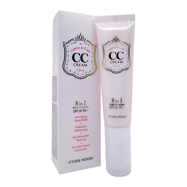 Корректирующий СС-крем для сияния кожи CC Cream Correct&Care Glow, ETUDE HOUSE   35 г