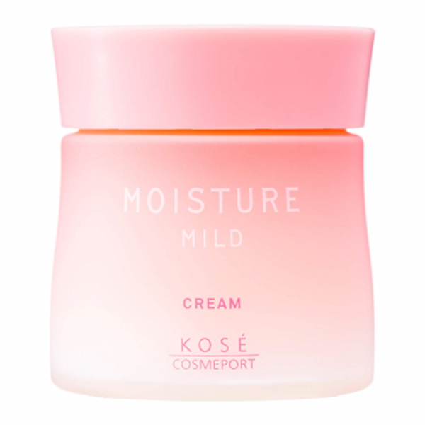 Увлажняющий нежный крем для лица с коллагеном и гиалуроновой кислотой Moisture Mild White, KOSE COSMEPORT  60 г