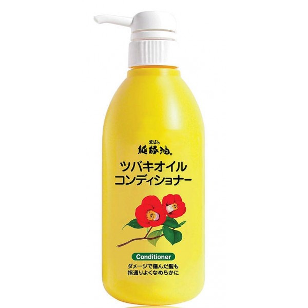 Кондиционер для поврежденных волос Camellia Oil Hair Conditioner, KUROBARA 500 мл