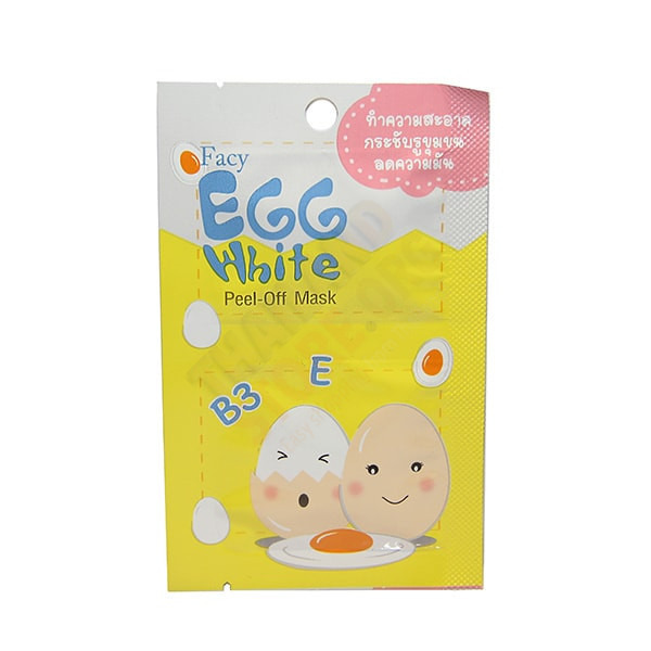 Очищающая яичная маска с витаминами Egg White Peel-Off Mask, FACY  10 г