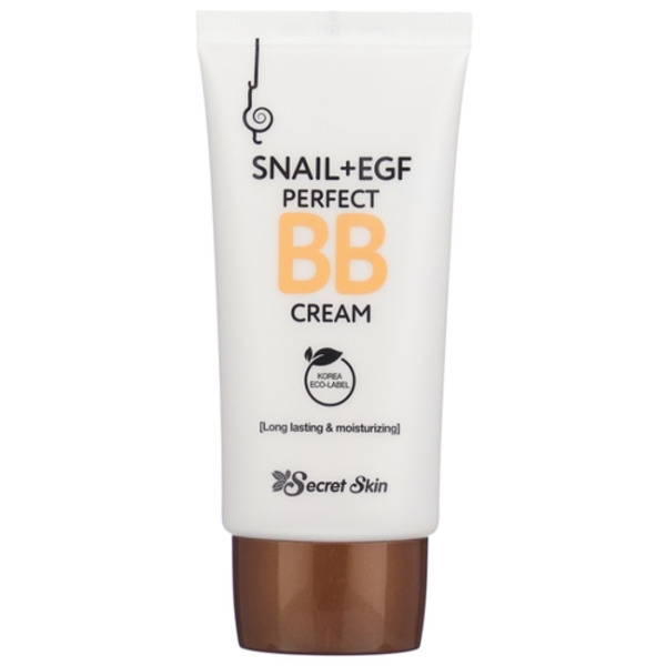 ВВ-крем для лица с экстрактом улитки и фактором роста Snail+EGF Perfect BB Cream, SECRET SKIN   50 мл