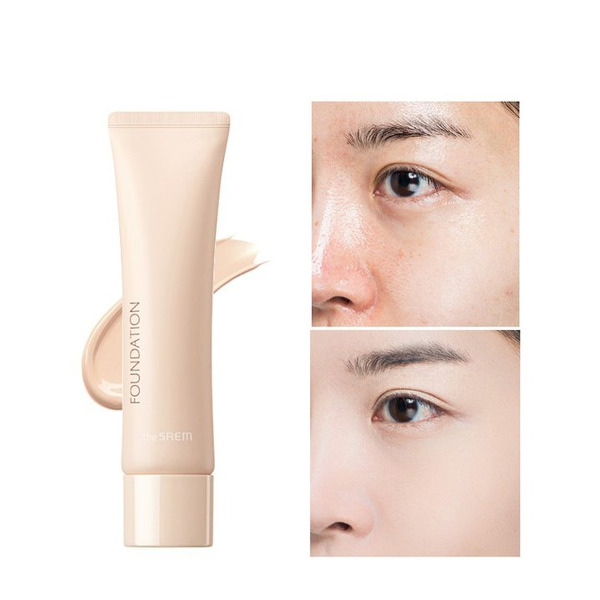 Тональная основа Saemmul Airy Cotton Foundation, тон 01 Light Beige SPF30/PA++, THE SAEM 30 мл