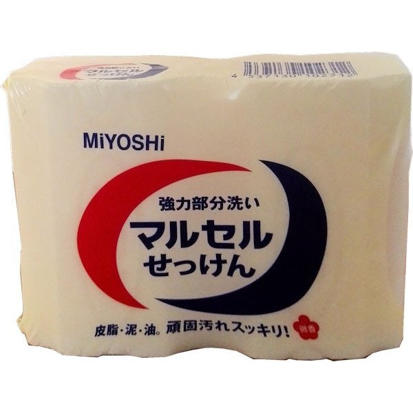 Мыло для стирки (точечного застирывания стойких загрязнений), Miyoshi 2 шт.