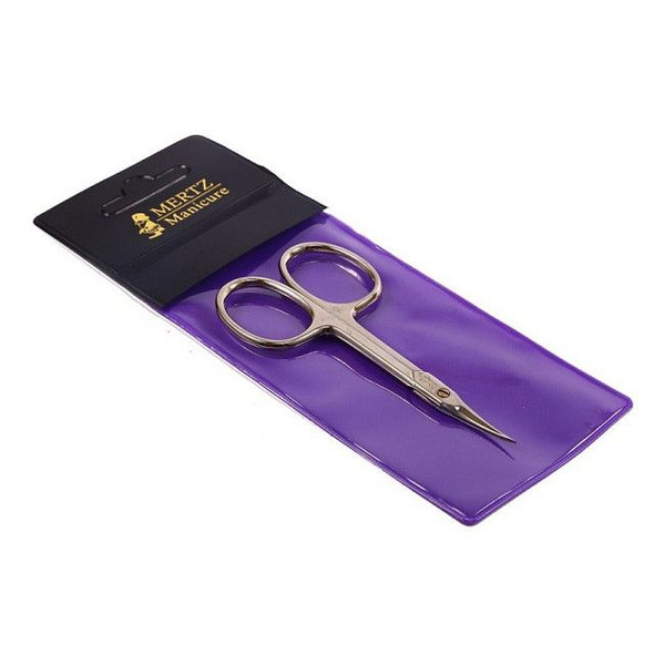 Ножницы маникюрные 643 N P-Z, ручная заточка, 9 см, Mertz 