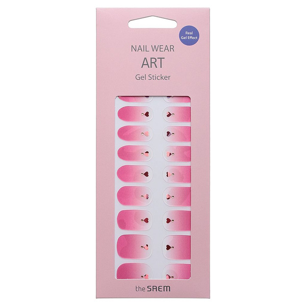 Наклейки для ногтей Nail Wear Art Gel Sticker 04, Saem