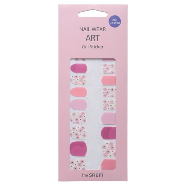 Наклейки для ногтей Nail Wear Art Gel Sticker 11, Saem