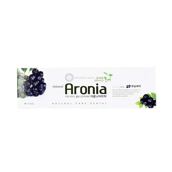 Зубная паста с натуральным экстрактом аронии Aronia Toothpaste, Hanil 180 г