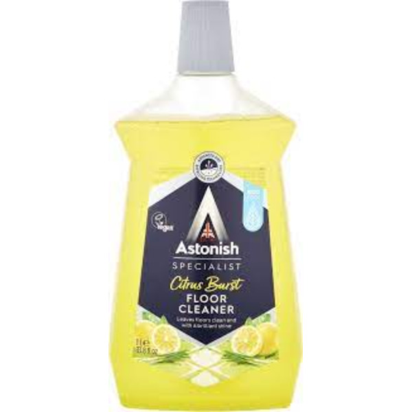Универсальное средство для мытья полов Цитрусовый взрыв Specialist Floor Cleaner Citrus Burst, Astonish 1000 мл