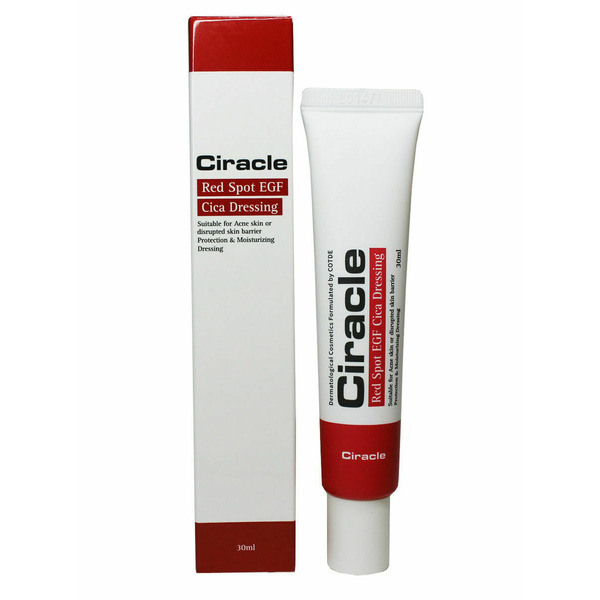 Крем для лица точечный от воспалений Red Spot EGF Cica Dressing, CIRACLE, 30 мл