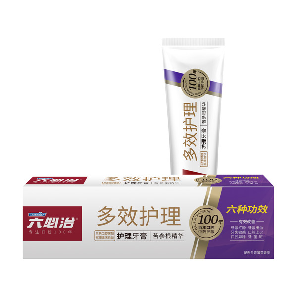 Зубная паста освежающая мята BlueSky Multi-Effect Care, Liby 120 г