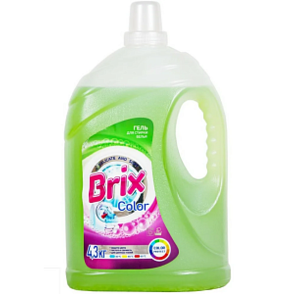 Гель для стирки цветного белья Brix Color, Romax 4300 г