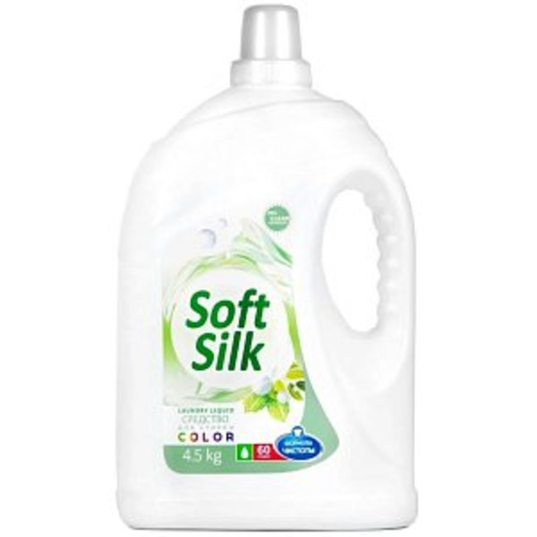Жидкое средство для стирки цветного белья Soft Silk Color, Romax 4500 г