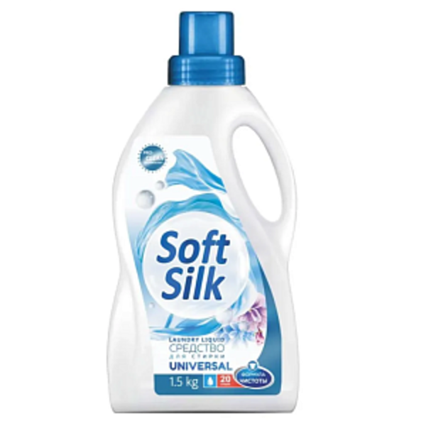 Жидкое средство для стирки белья универсальное Soft Silk Universal, Romax 1500 г