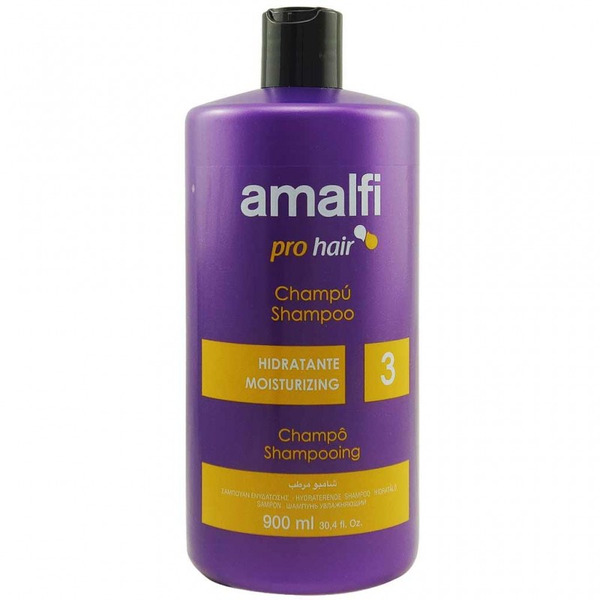 Шампунь профессиональный увлажняющий Moisturizing для всех типов волос, Amalfi 900 мл
