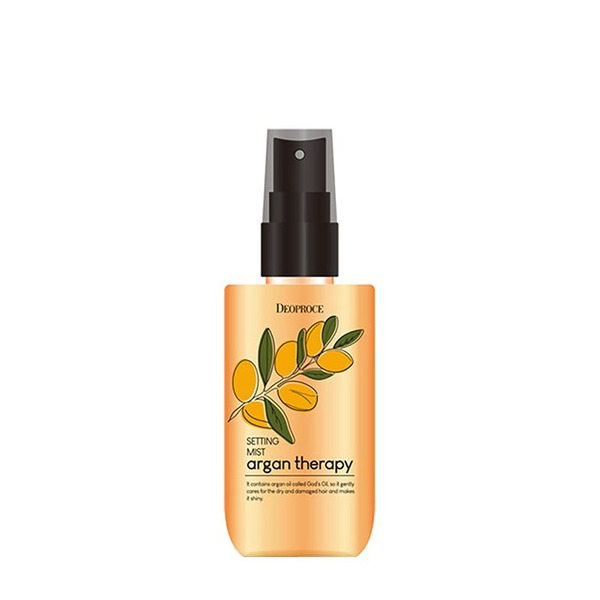 Мист для волос с аргановым маслом ARGAN THERAPY SETTING MIST, DEOPROCE, 100 мл