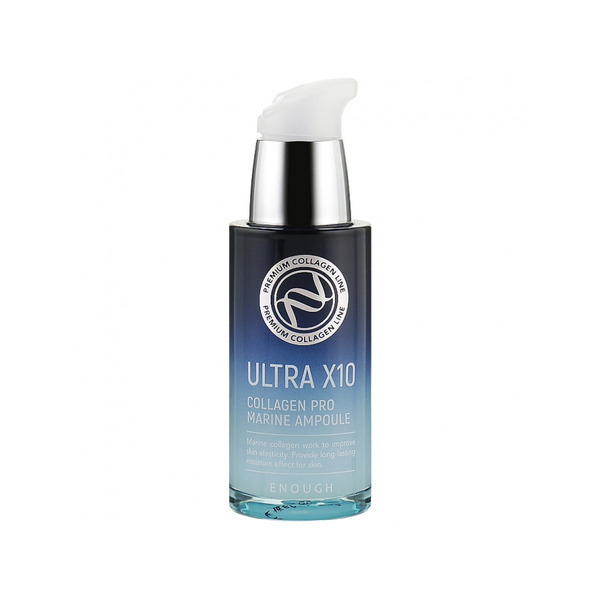 Сыворотка для лица с коллагеном Ultra X10 Collagen Pro Marine Ampoule, Enough, 30 мл