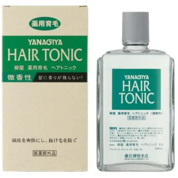Тоник против выпадения волос с освежающим ароматом Hair Tonic, Yanagiya 240 мл