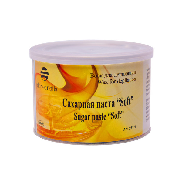 Сахарная паста Soft (воск водорастворимый), Planet Nails 400 мл