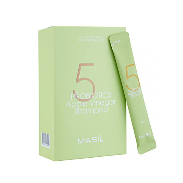 Набор шампуней 5 PROBIOTICS APPLE VINEGAR SHAMPOO STICK POUCH, MASIL (8 мл*20 шт.)