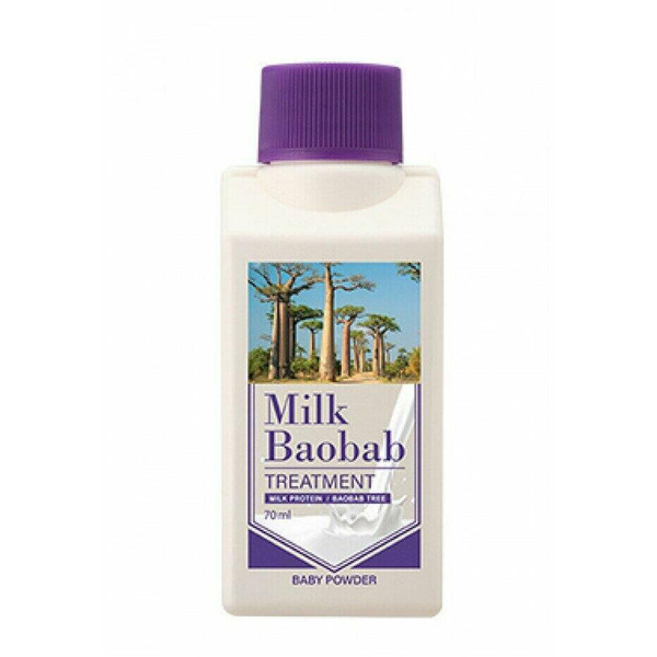 Лосьон для тела с ароматом детской присыпки Body Lotion Baby Powder Travel Edition, MilkBaobab, 70 мл