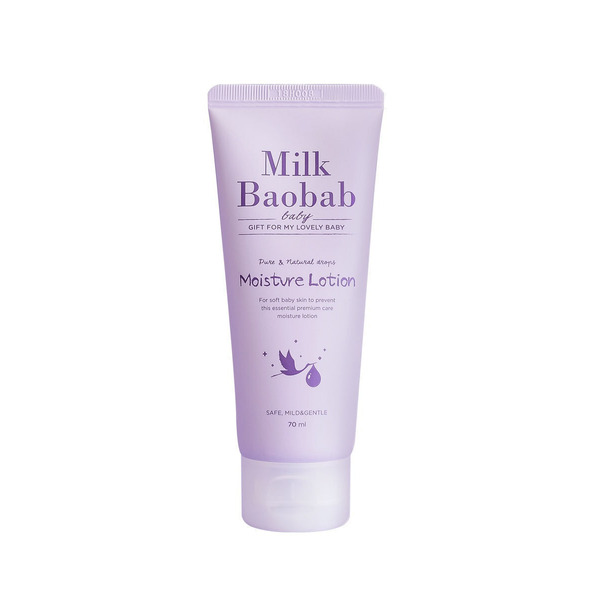 Лосьон для тела детский Baby Moisture Lotion Travel Edition, MilkBaobab, 70 мл