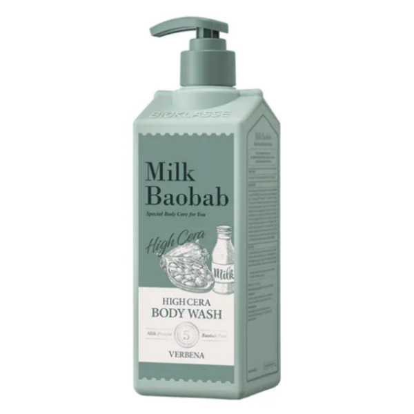Гель High Cera Body Wash Verbena, MilkBaobab, 500 мл