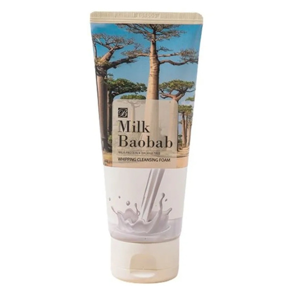 Пенка для лица с молочными протеинами Whipping Cleansing Foam, MilkBaobab, 120 мл