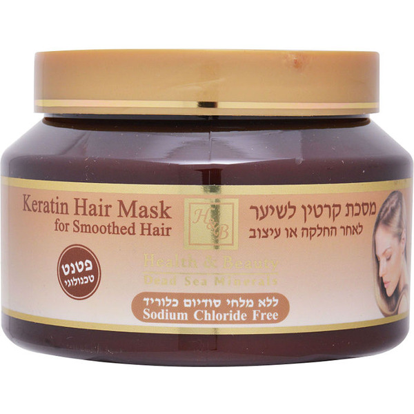 Маска для волос с кератином, Health and Beauty 500 мл