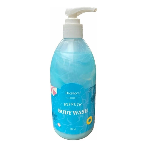 Освежающий гель для душа Refresh Body Wash, Deoproce 400 мл 
