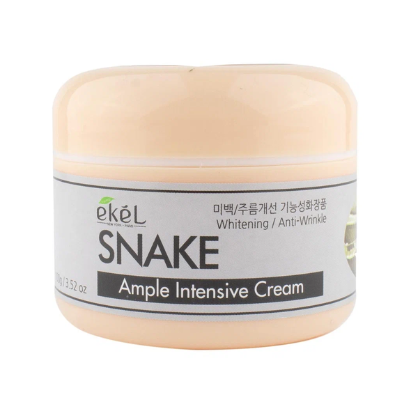 Крем для лица с пептидом змеиного яда Ample Intensive Cream Snake, Ekel 100 г