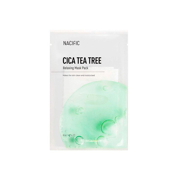 Маска на тканевой основе Cica Tea Tree Relaxing Mask Pack, NACIFIC, 30 г
