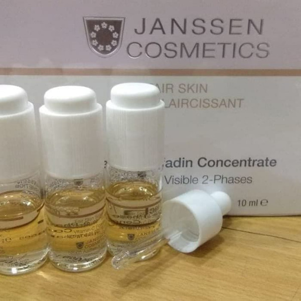 Двухфазный осветляющий комплекс Fair Skin, JANSSEN 4 шт