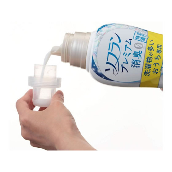 Кондиционер для белья Soflan Premium Deodorizer Zero (с ароматом жасмина и акватики), LION 550 мл