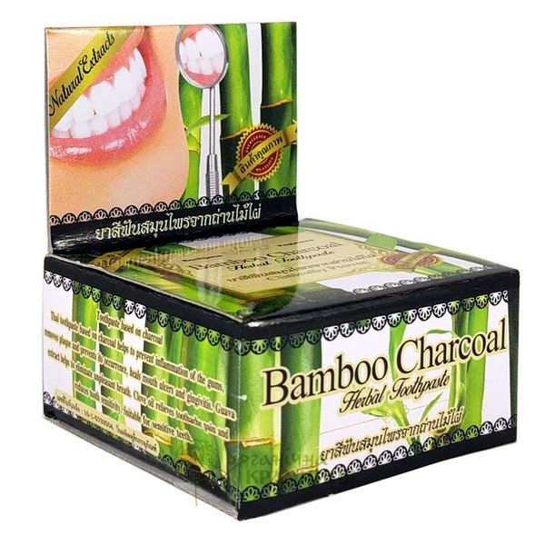Зубная паста с экстрактом бамбука Rochjana 30 г