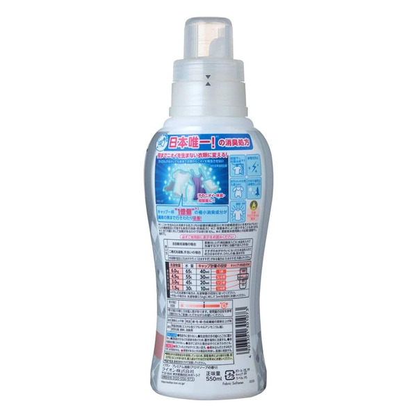 Кондиционер для белья Premium Deodorizer Zero-0 Soflan (аромат цветочного мыла), Lion 550 мл