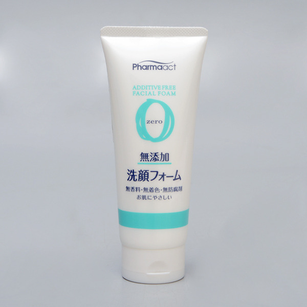 Мягкая пенка для умывания чувствительной кожи Pharmaact Mutenka Zero, KUMANO COSMETICS 130 г