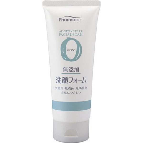 Мягкая пенка для умывания чувствительной кожи Pharmaact Mutenka Zero, KUMANO COSMETICS 130 г