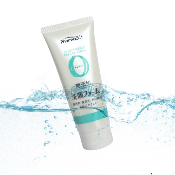 Мягкая пенка для умывания чувствительной кожи Pharmaact Mutenka Zero, KUMANO COSMETICS 130 г