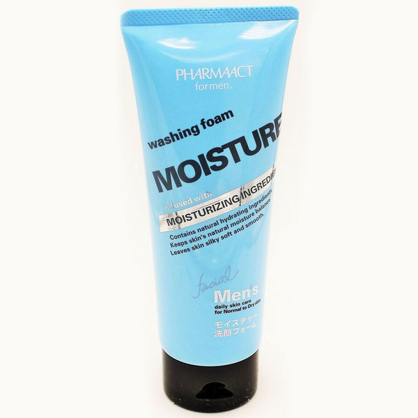 Мужская увлажняющая пенка Mens Washing Foam Moisture, Pharmaact 130 мл