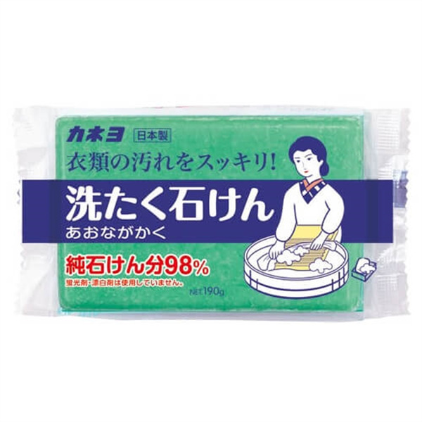 Универсальное хозяйственное мыло Laundry Soap для любых типов загрязнений, KANEYO 190 г