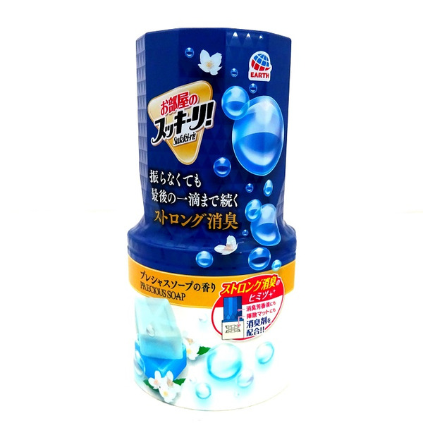 Жидкий дезодорант-ароматизатор для помещений с ароматом свежести Sukki-ri! (Изысканная свежесть, для комнаты), EARTH 400 мл