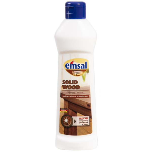 Очиститель-полироль для дерева с антистатической формулой Clean & Care Antistatic Polish, Emsal 250 мл