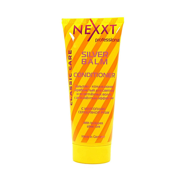 Бальзам серебристый для светлых и осветленных волос, Nexxt 200 мл.