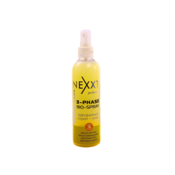 Спрей для волос трёхфазный с маслом арганы, Nexxt 250 мл.