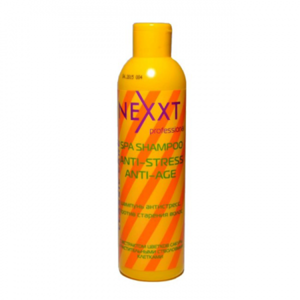 Шампунь антистресс против старения волос, Nexxt  250 мл.