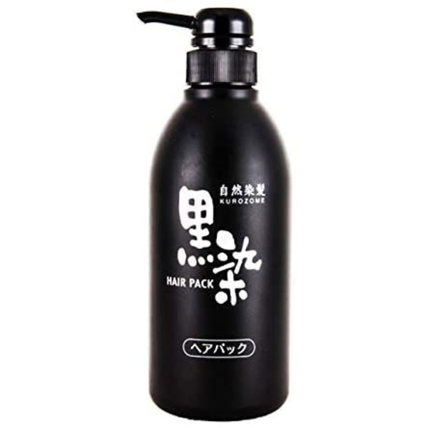 Кондиционер-тонер для придания естественного цвета (черный) седым волосам Kurozome, KUROBARA 500 мл