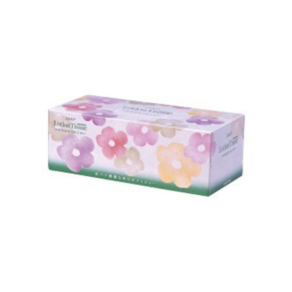 Гигиенические бумажные салфетки для чувствительной кожи Ellemoi Lotion Tissue, KAMI SHODJI 200 шт.