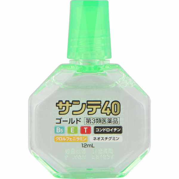 Капли глазные с Хондроитином 40 Gold, Santen 12 мл