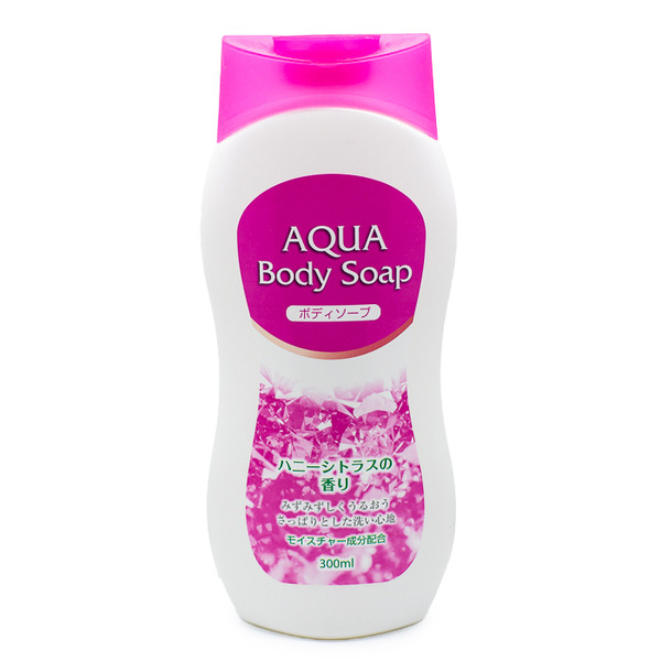 Увлажняющее мыло для тела с цитрусово-медовым ароматом AQUA, Nagara 300 мл